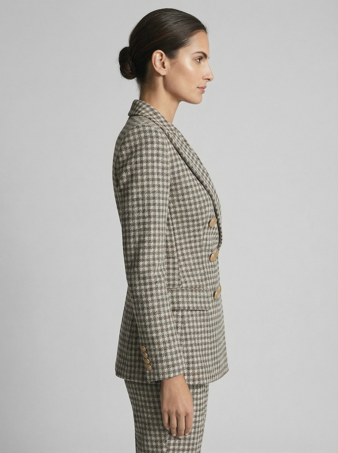 Power suit blazer co-ord women – back view