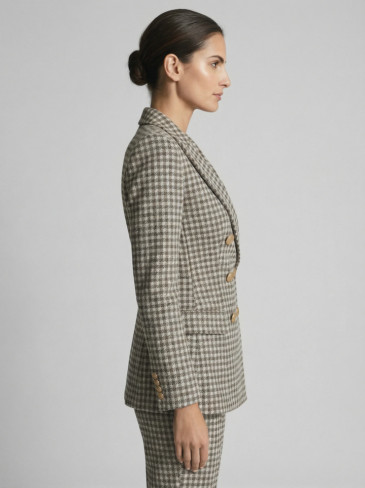 Power suit blazer co-ord women – back view
