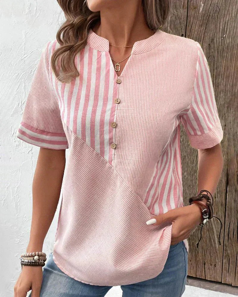 Jillian Tummy Covering Blouse — front view