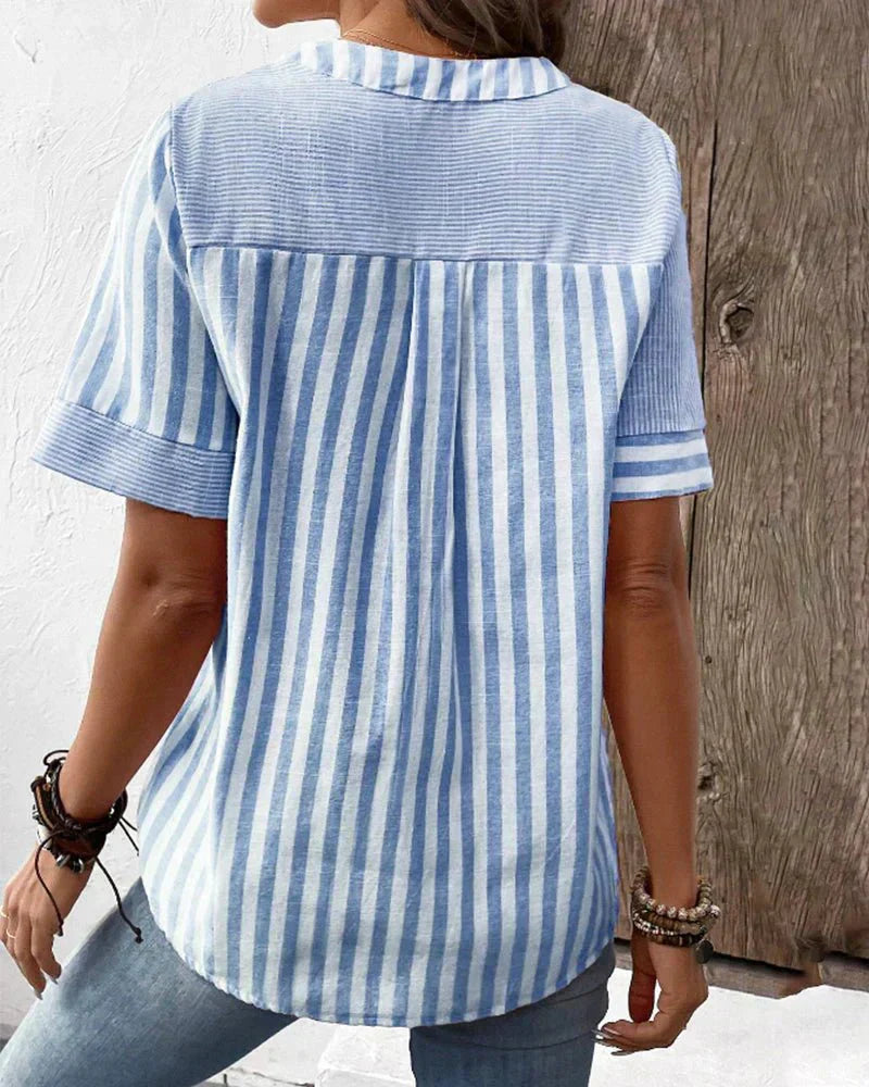 Jillian Tummy Covering Blouse — lifestyle shot
