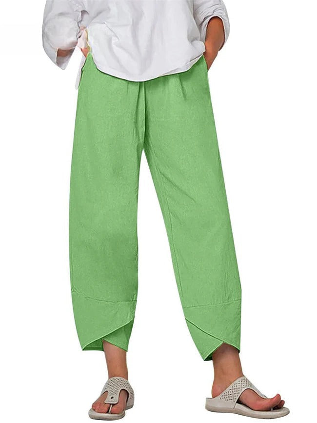 Bryndis Wide-Leg Pants — lifestyle shot