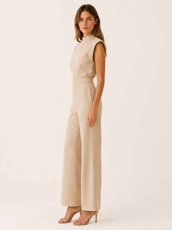 Kendra | Sleeveless Wide-Leg Jumpsuit