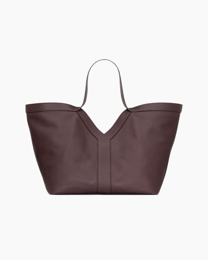 Y Design Large Leather Carryall Tote Bag