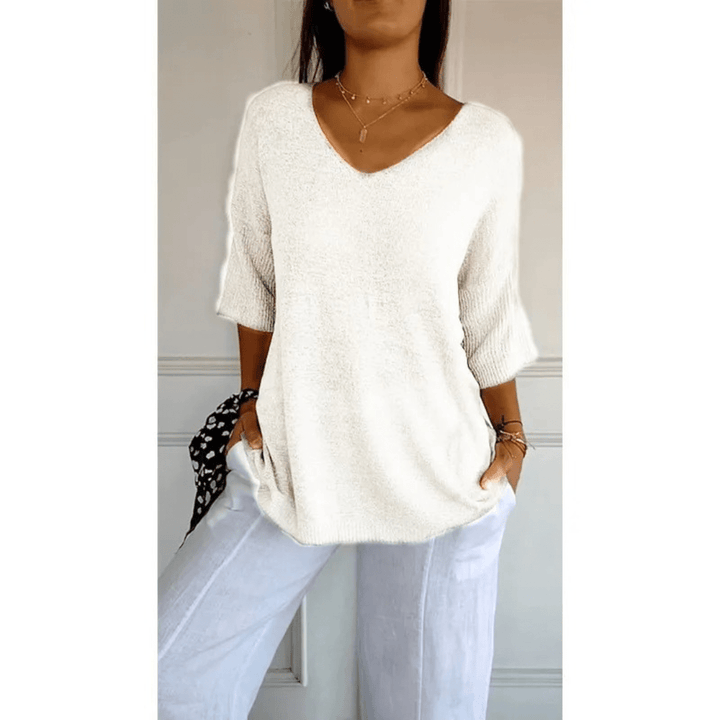 Loraine V-Neck Shirt — product view