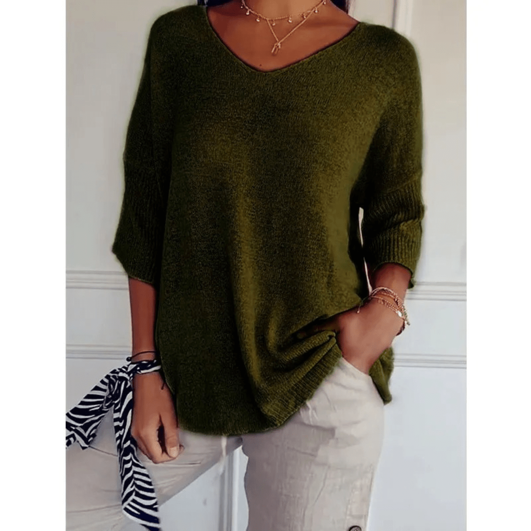 Loraine V-Neck Shirt — side view