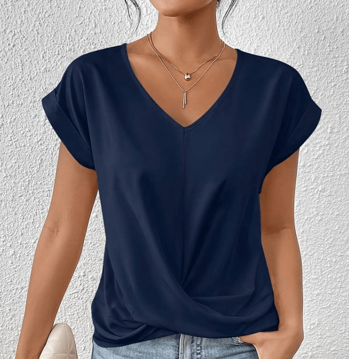 Luna V-Neck Top — alternate view