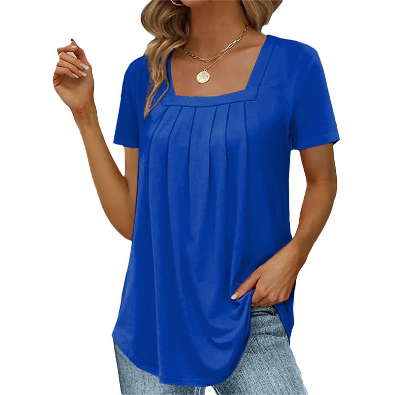 Valina Square Neck Top — styled view