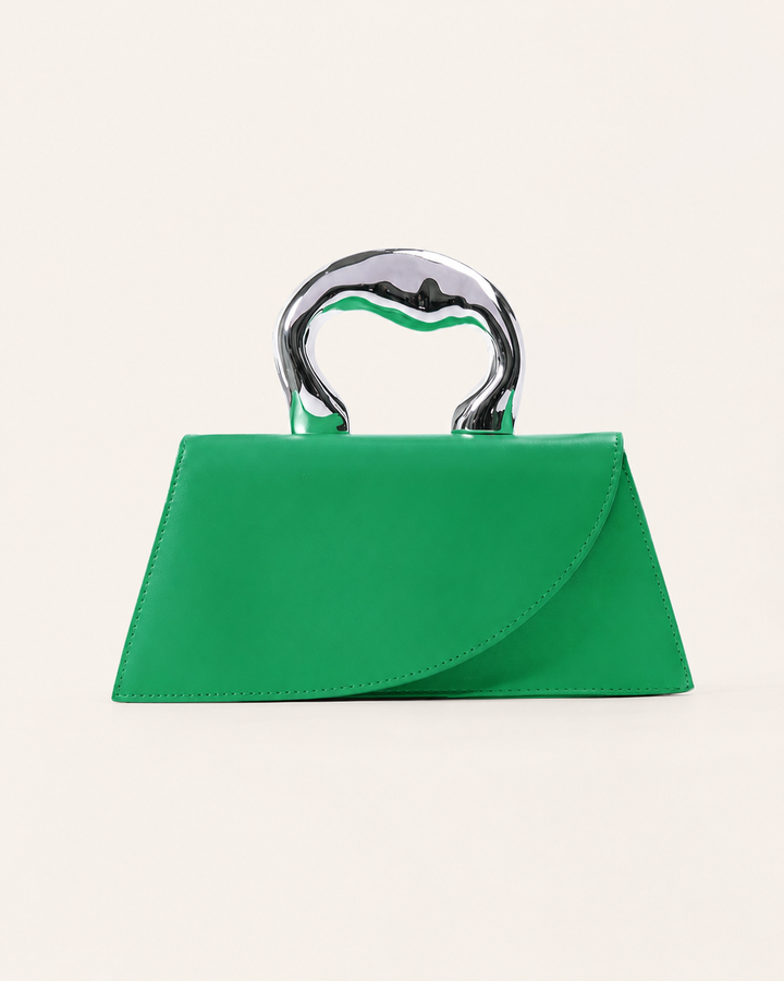 Odilia | Structured Mini Tote Bag with Metal Handle