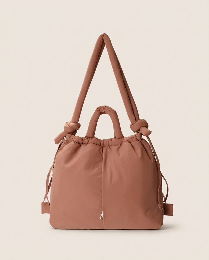 Ondine | Puffer Tote Bag with Quilted Texture
