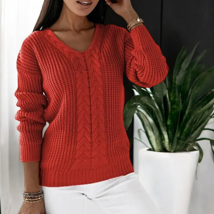 Mia Elegant Sweater — side view