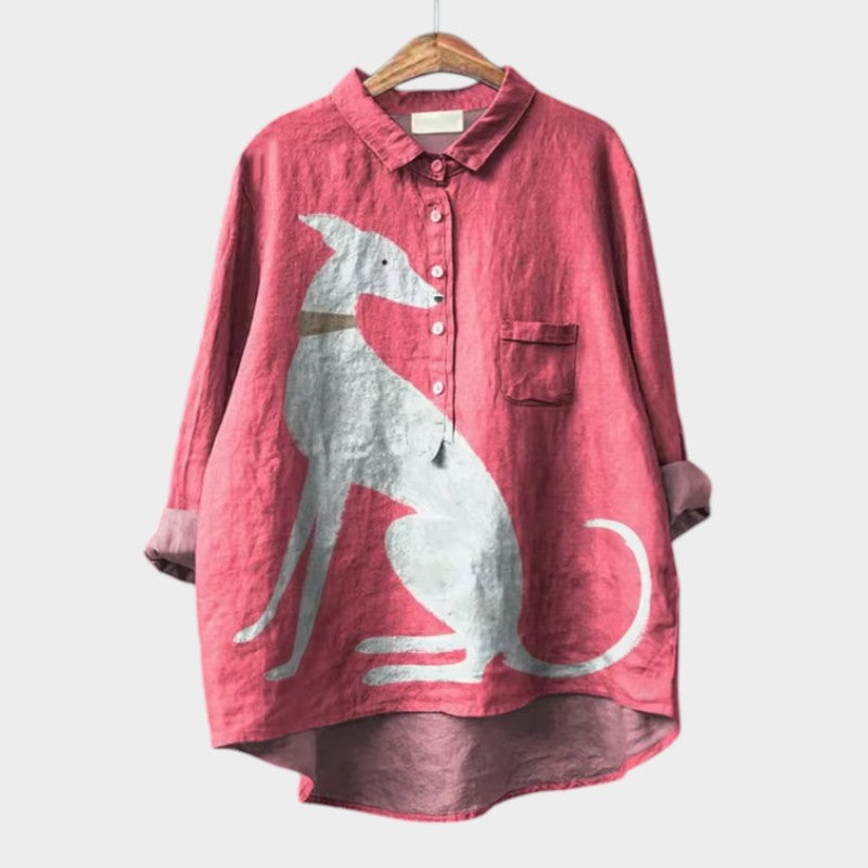 Briar Colourful Summer Blouse — alternate view