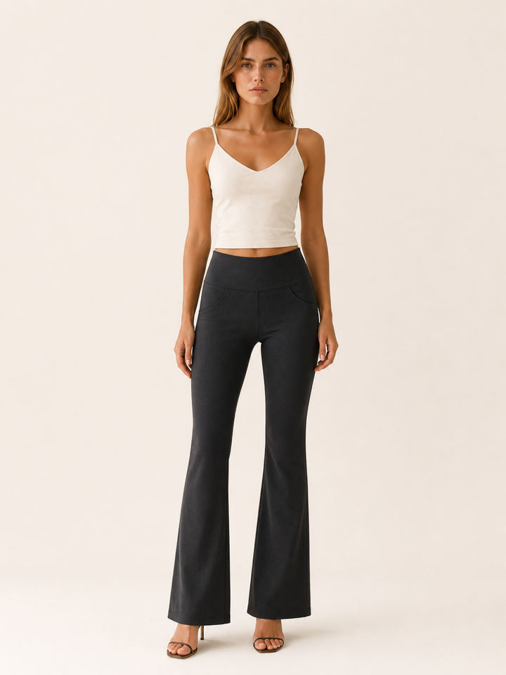 Sable | Flared Leggings with Pockets