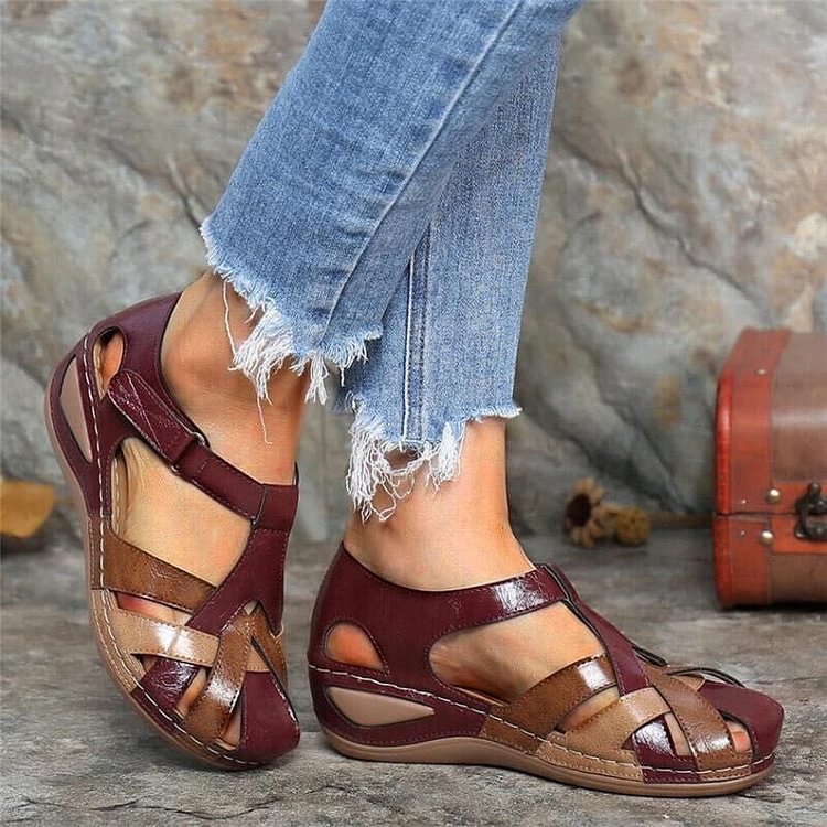 Peyton Orthopedic Sandals — front view