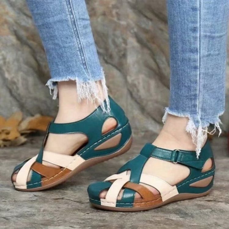Peyton Orthopedic Sandals — top view