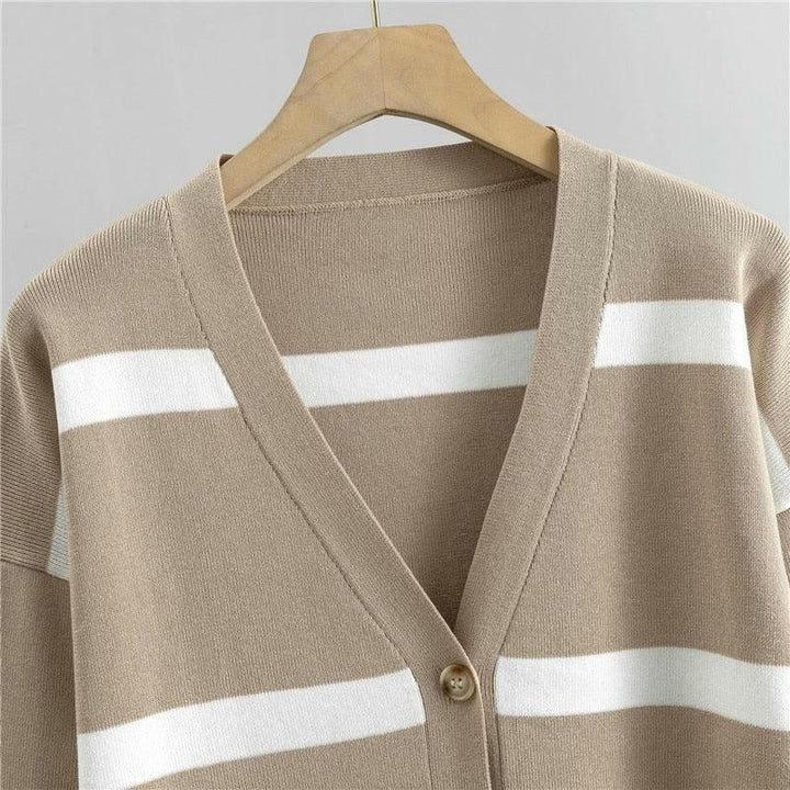 Avery Stylish Loose Casual Three-Piece Set — back view