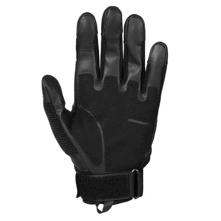 Survival Gloves Black Mens Back View | The Ashwell