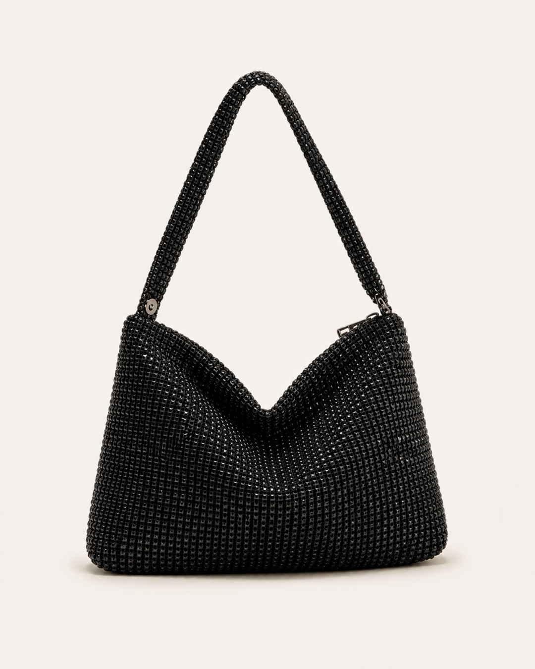Tavira | Rhinestone Shoulder Bag with Structured Shape