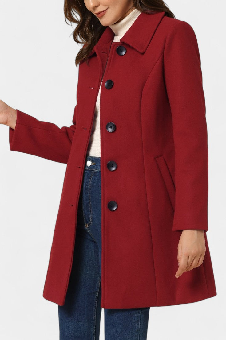Manea coat fabric and faux fur texture comparison