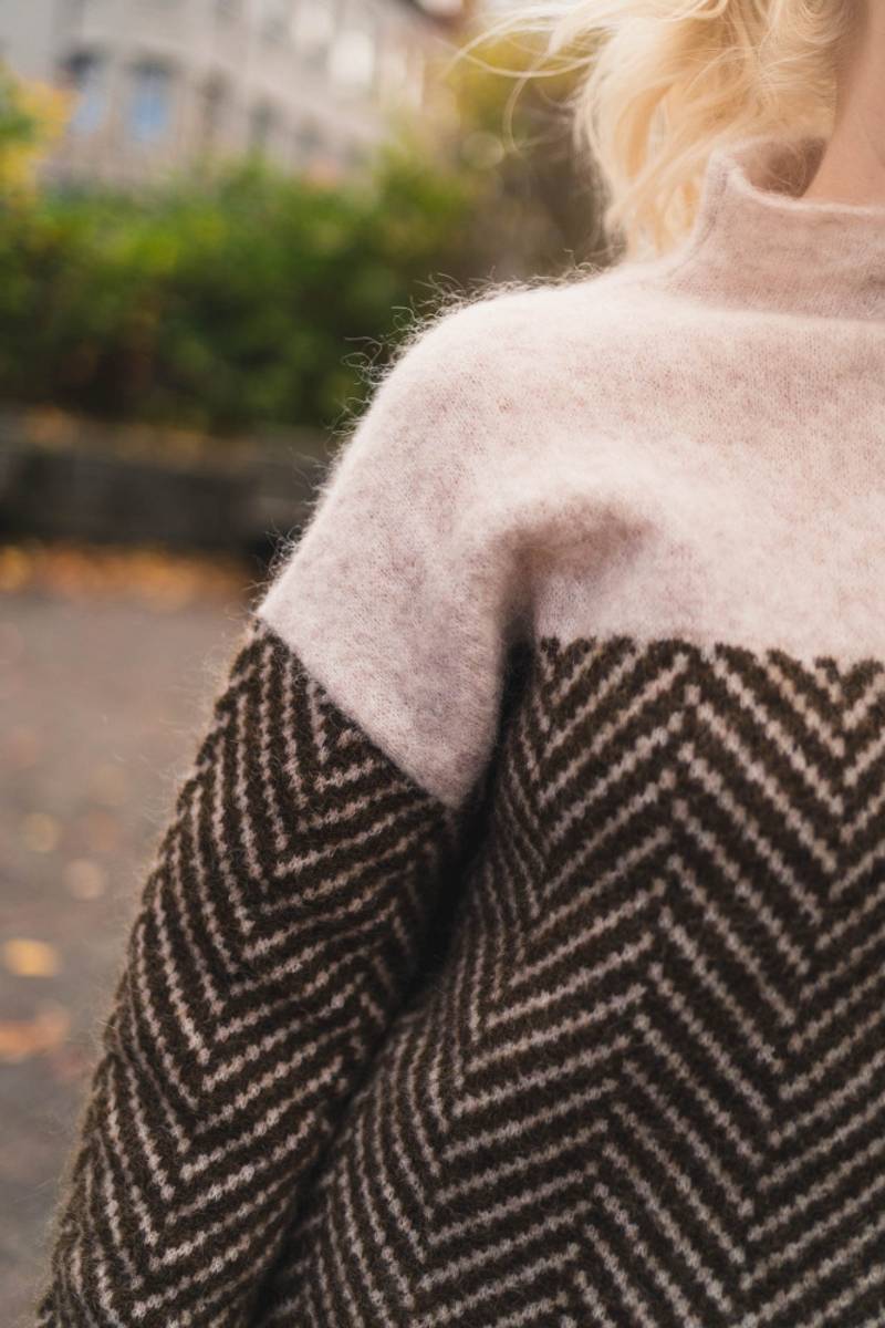 Adelie Premium Turtleneck Sweater — product view