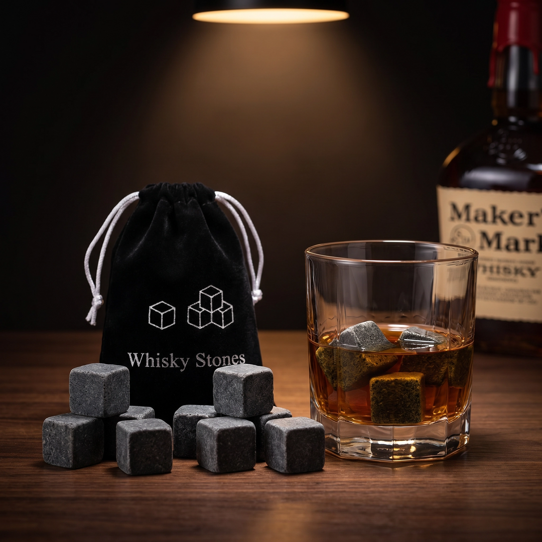 The Emma & Grace Whiskey Stones — Set of 9